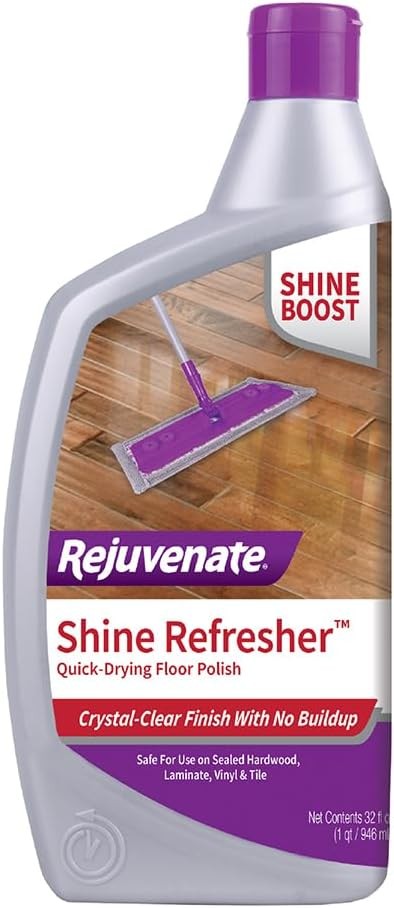 Rejuvenate Shine Refresher Floor Polish Renews Shine On Newer And Recently 32 Oz