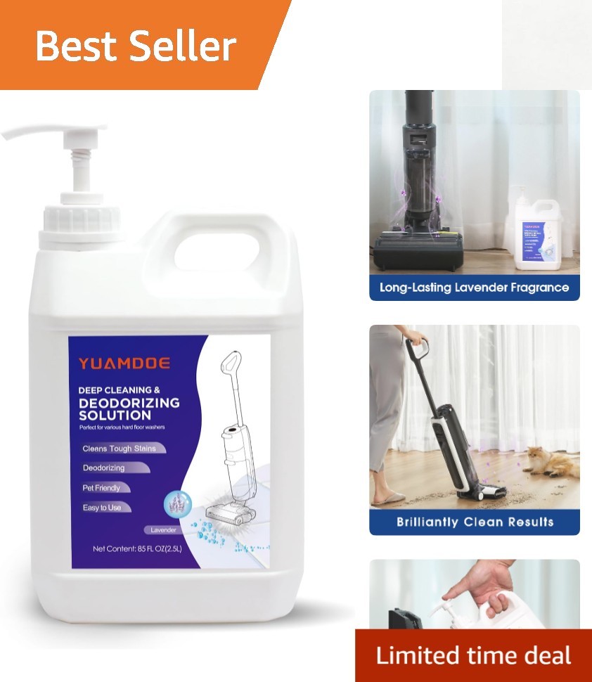 Innovative 85FL OZ Cleaning Solution for Tineco: Eco-Friendly Lavender Aroma