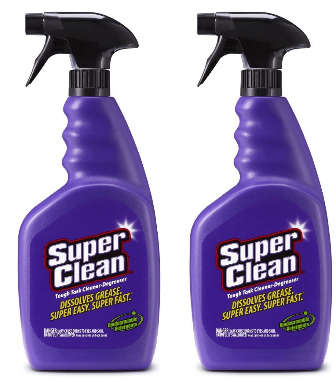 Water-Based Cleaner Degreaser 32oz Spray Bottle, 2 Pack – Heavy Duty, Eco-Friend