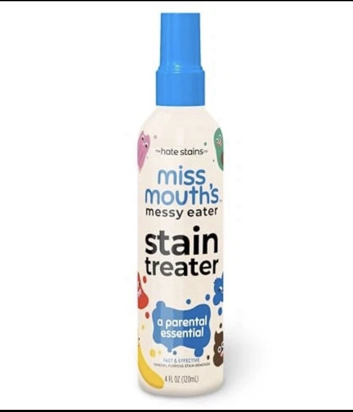 Miss Mouth’s Messy Eater Stain Treater Spray – 4oz Stain Remover – Newborn