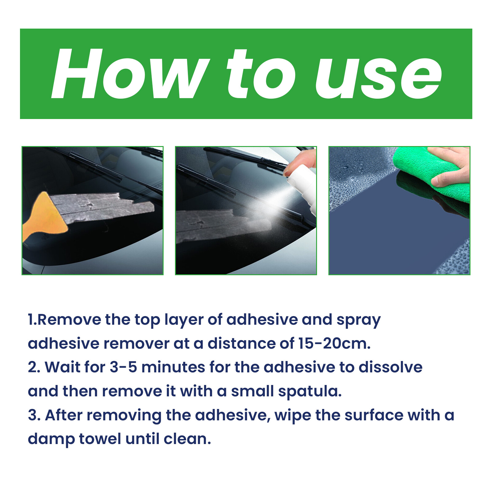 100ML Professional Strength Glue Remover Gel for Tough Stain Cleaning Solution