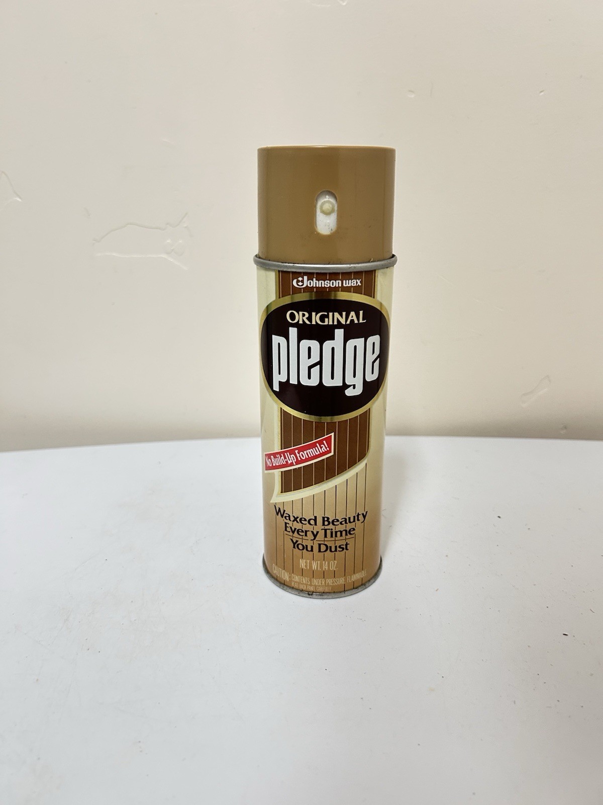 VTG 1988 Pledge S.C. Johnson & Sons Dusting Wax Aerosol Spray Can -Almost Full