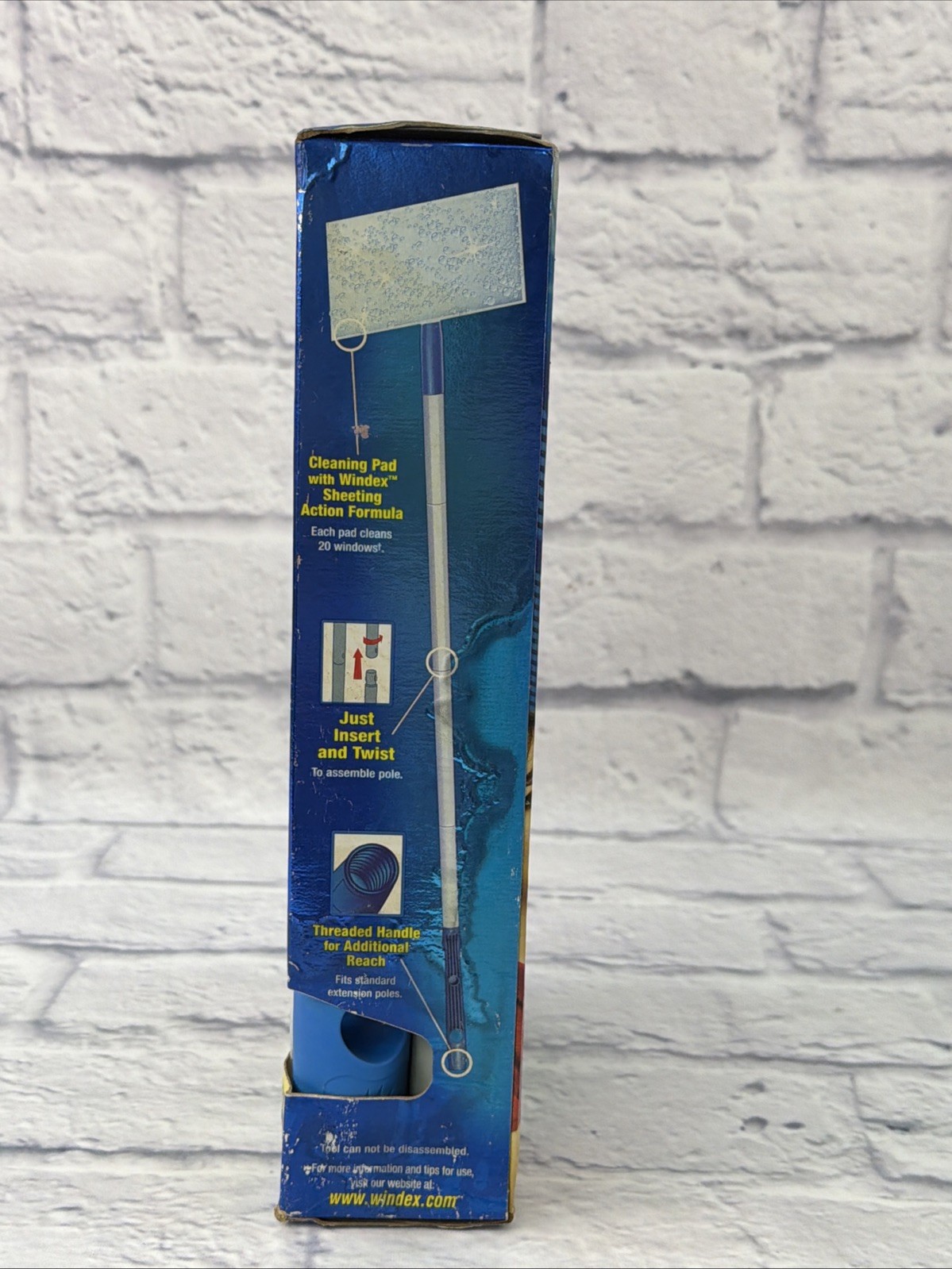 NEW Windex Outdoor All In One Glass Window Cleaner Tool Starter Kit OEM SEALED