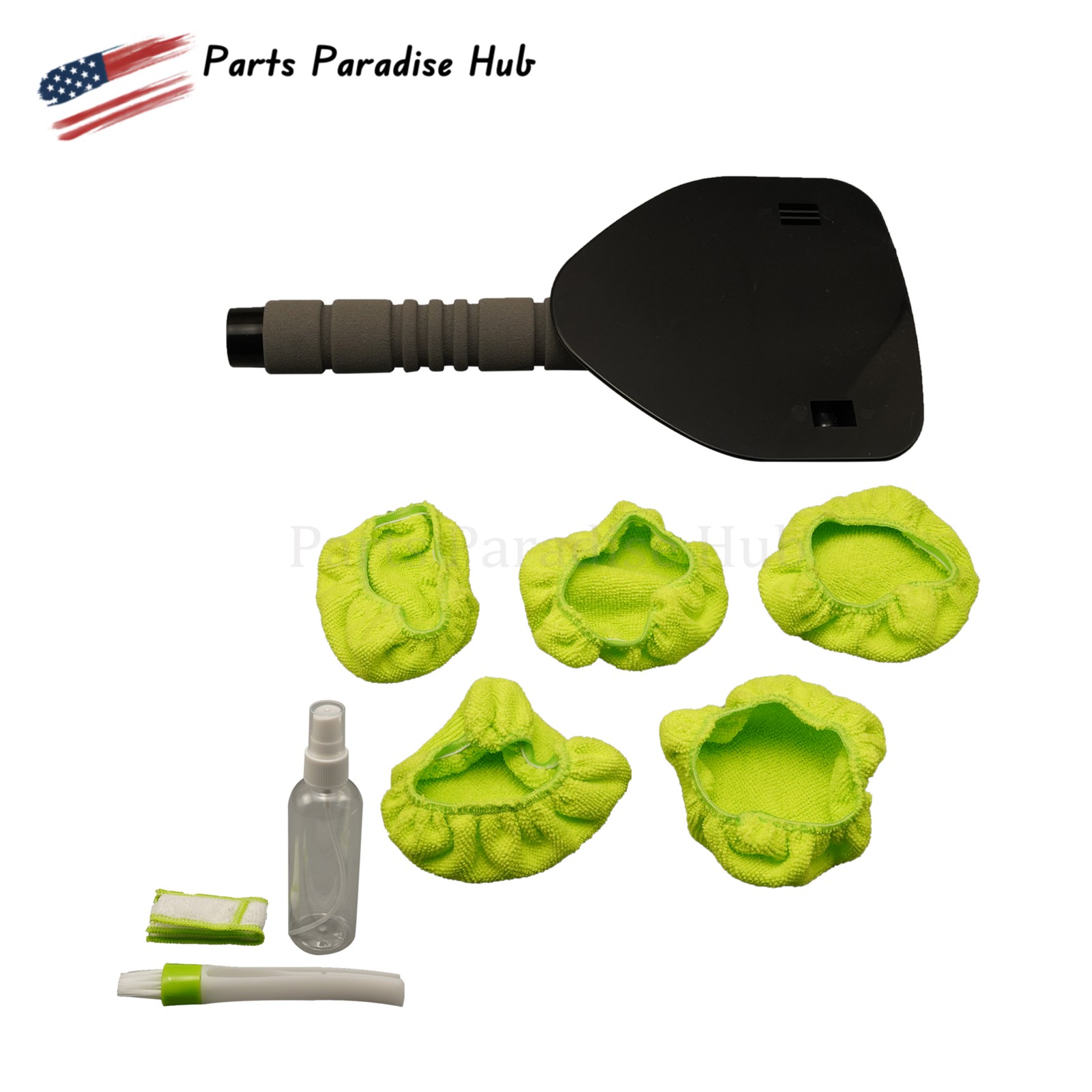 Cleaning Tool Kit Windshield Car Window Glass Wiper Cleaner Brush Pad Extendable