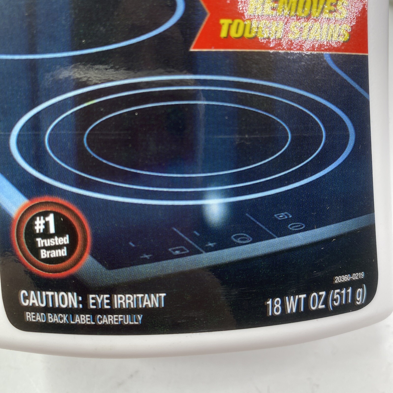 Cerama Bryte Ceramic Cooktop Cleaner 18oz Bottle Removes Tough Stains