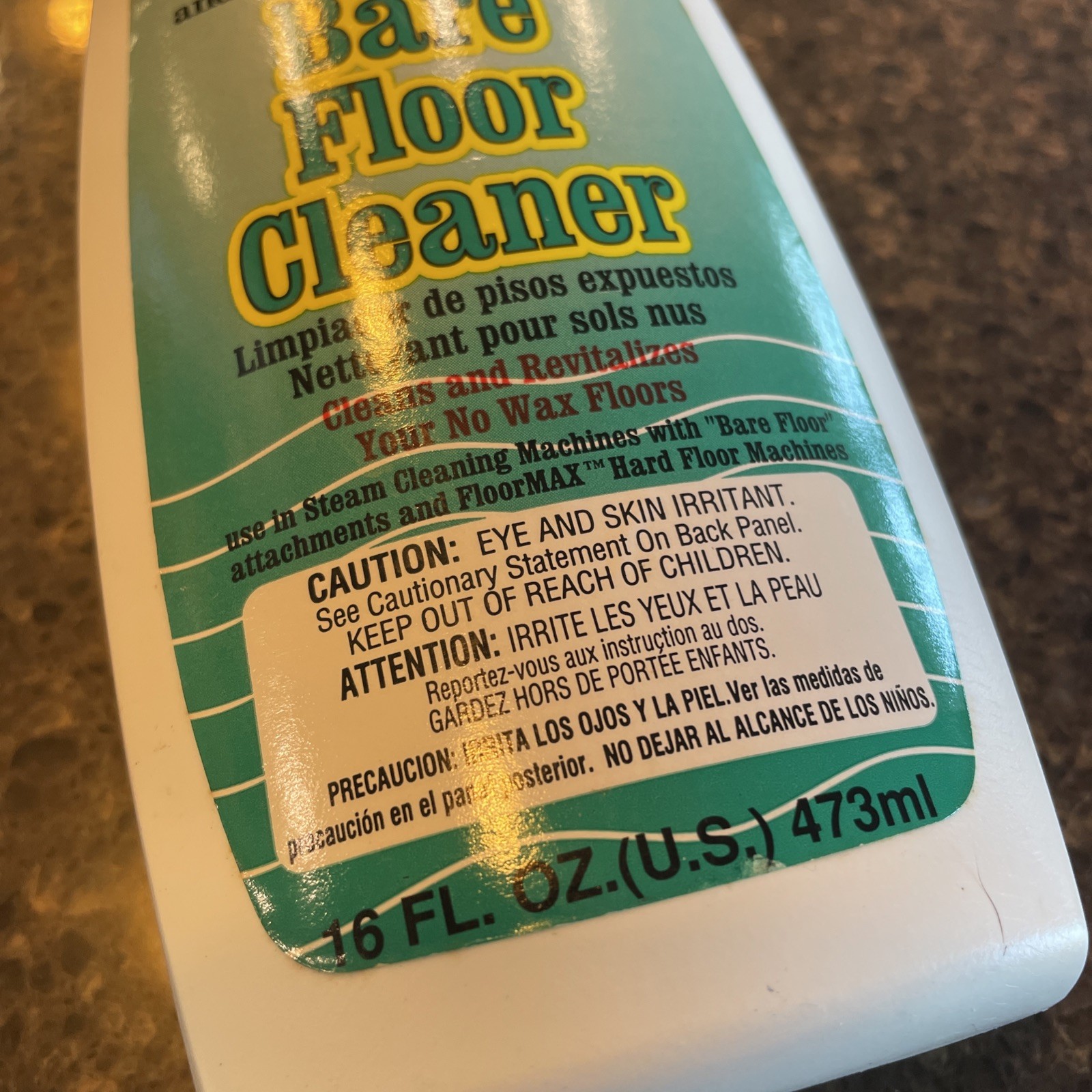 Hoover SteamVac & FloorMAX Bare Floor Cleaner Sealed Full Container 16 oz
