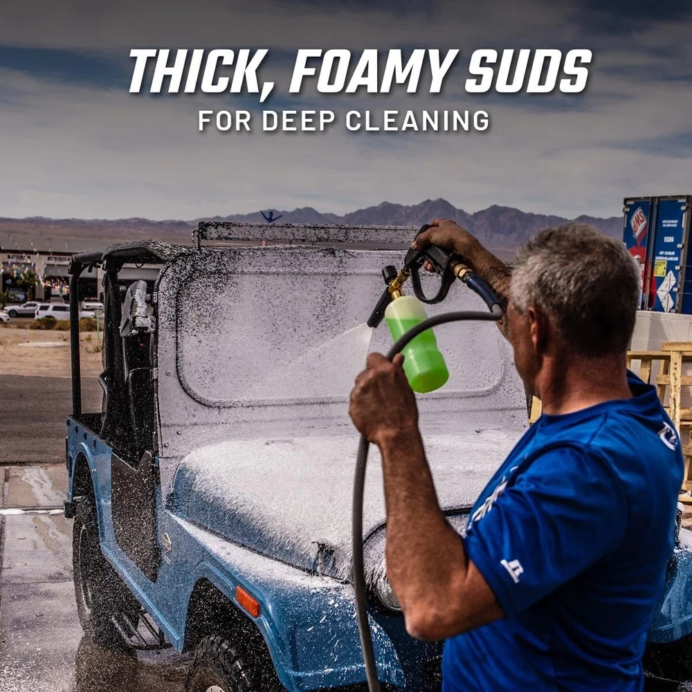 Off-Road Wash (64 oz.) + Pressure Washer Foam Cannon Bundle – Super Concentra…