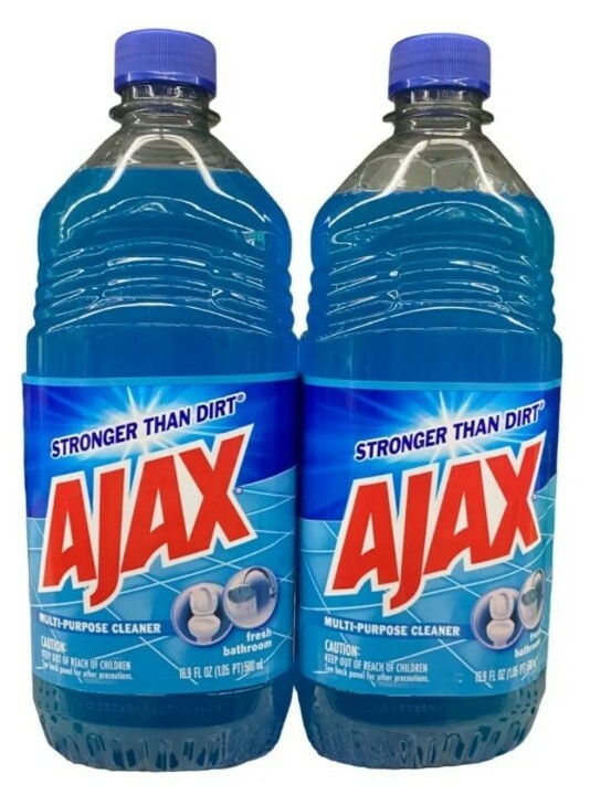 2 PK AJAX MULTI PURPOSE CLEANER FRESH BATHROOM 16.9OZ FAST FREE SHIPPING