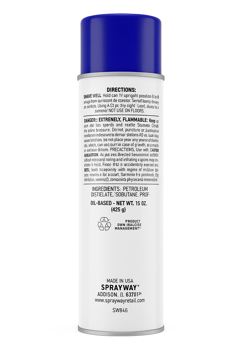 Sprayway Stainless Steel Cleaner & Polish 15oz 6Pack Foaming, Fingerprint Resist