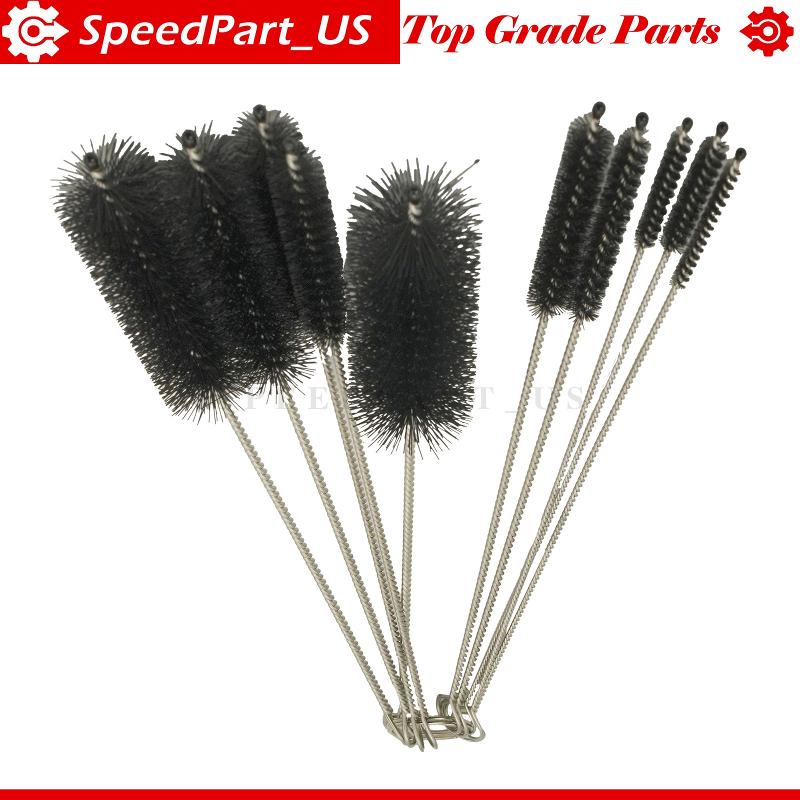 Fit Cleaning Nylon Cleaning Straw Brush Set 10PCS Bottle Tube Pipe Cleaner US