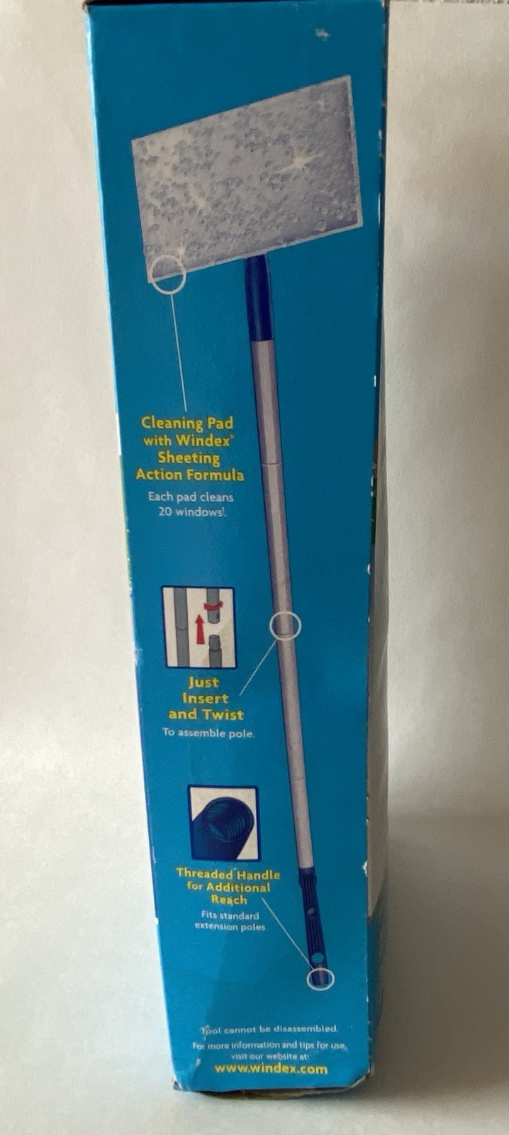 Windex Outdoor All In One Glass Window Cleaner Tool Starter Kit NEW Sealed Box