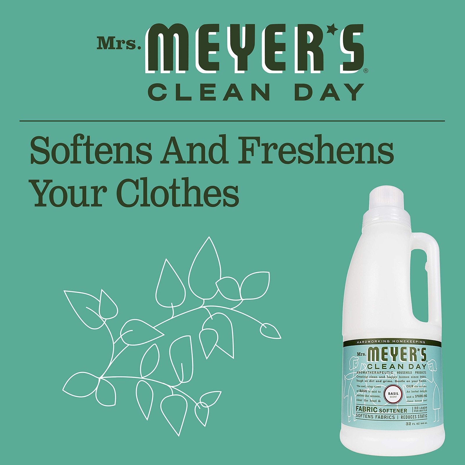 Mrs Meyers Clean Day Lemon Verbena Multi Surface Cleaner Pack of 2 32 Fl Oz