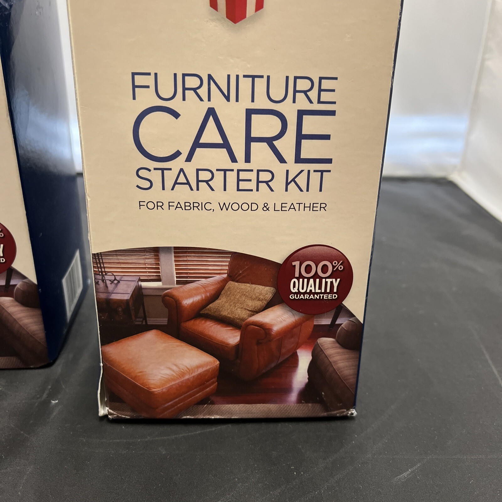 Guardsmen Professional furniture Care Staryer Kit for fabric wood leather Set 2