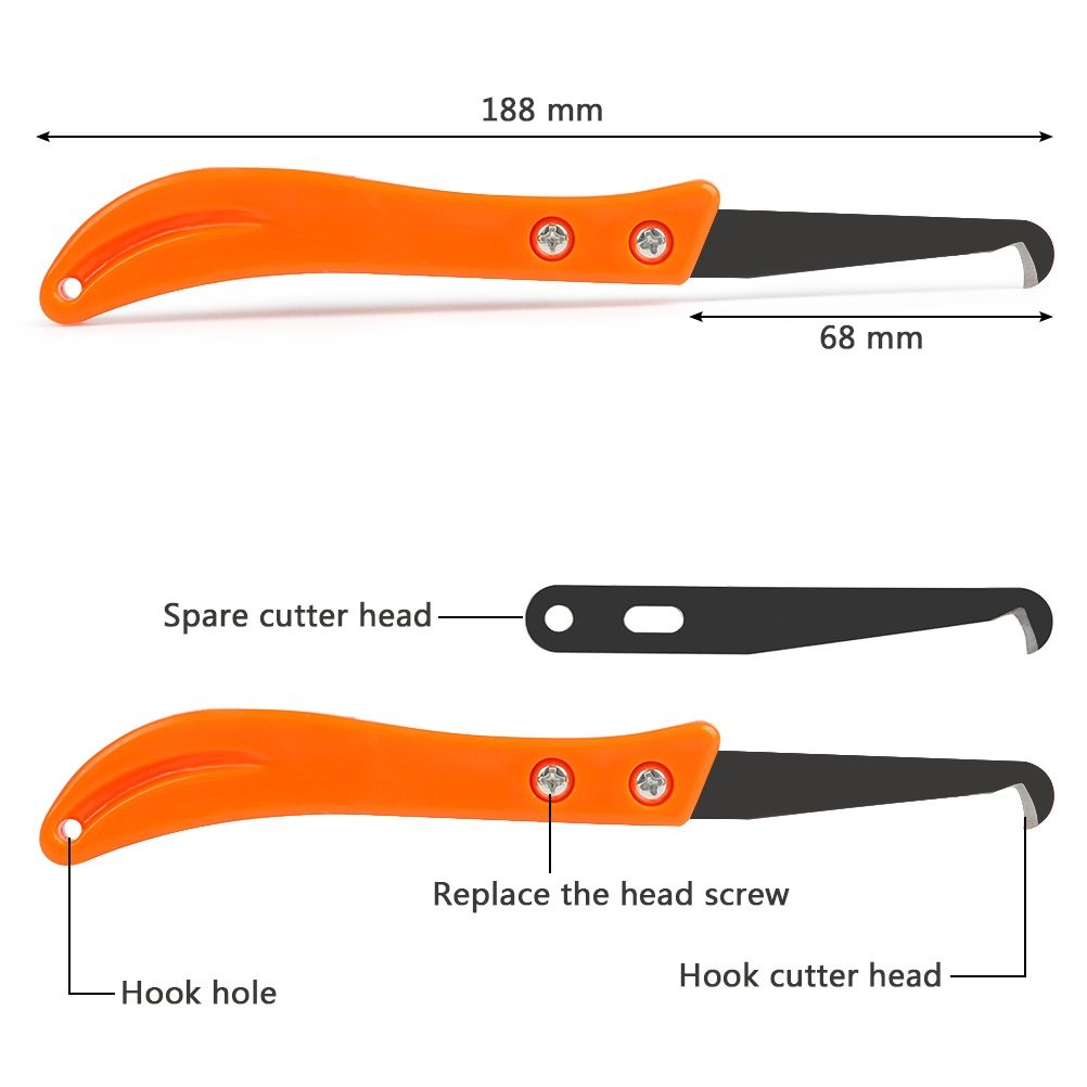 12pcs Grout Remover Tool 2 Grout Saw And 10 Removal Knife Caulking Tool Kit Caul