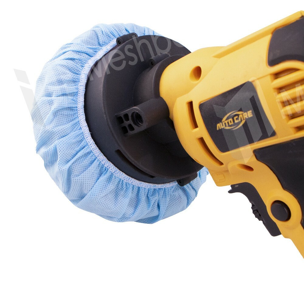 Efficient Cleaning with Microfiber Polisher Buffer Bonnets – 20PCS 5 to 6 inches