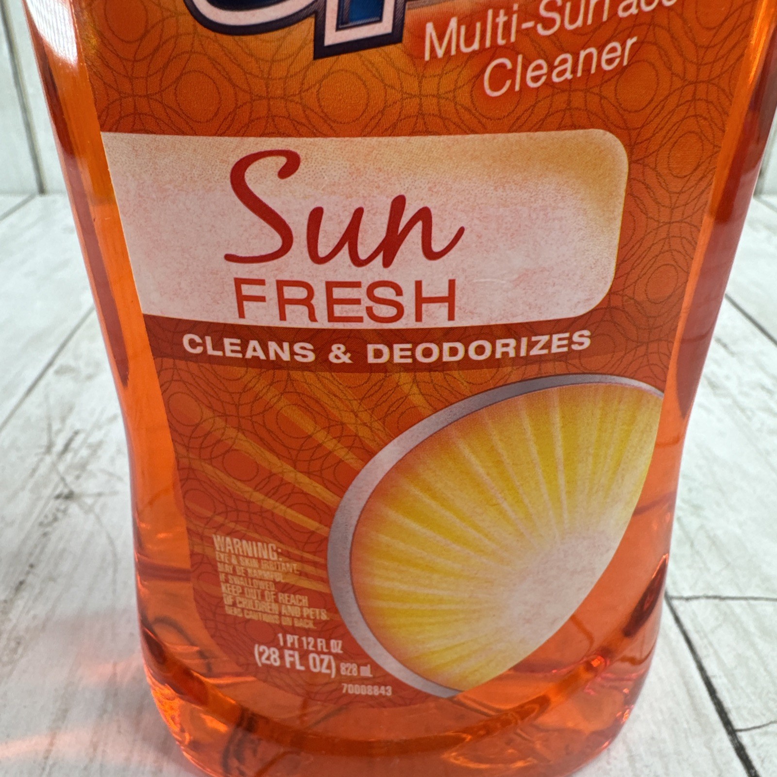 Spic And Span Multi Surface Cleaner Sun Fresh Discontinued 28 fl oz deodorizes