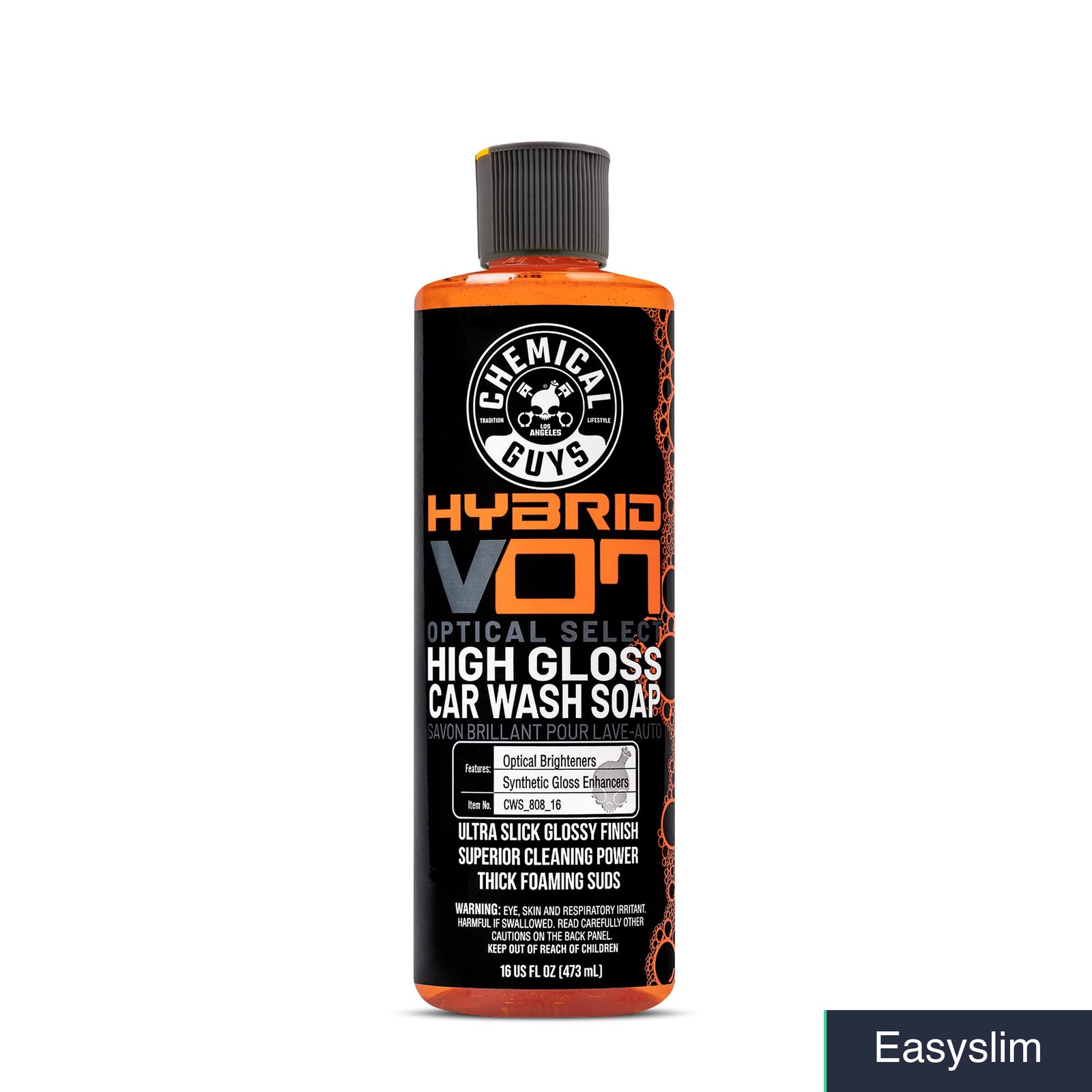 Car Wash Soap 16 fl oz Hybrid Foaming High Gloss Safe Wax Sealant