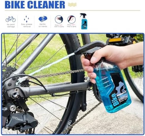 7 in 1 Bike Chain Cleaning Kit, Bike Chain Cleaner includes 350ml Degreaser S…