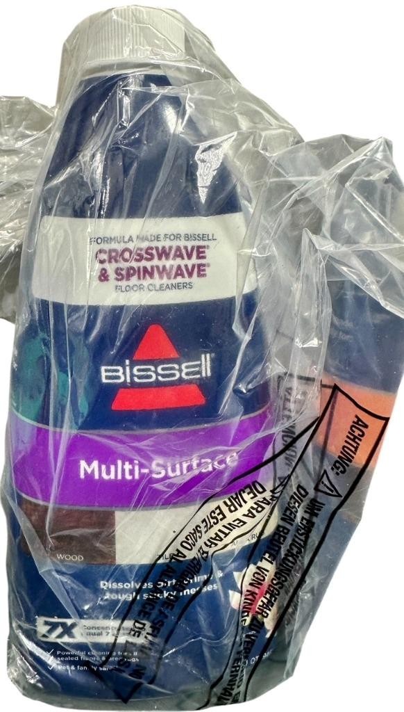 3 Bissell Crosswave Floor Cleaners Rug / Multi-Surface/ Wood Floor 32 FL OZ Each