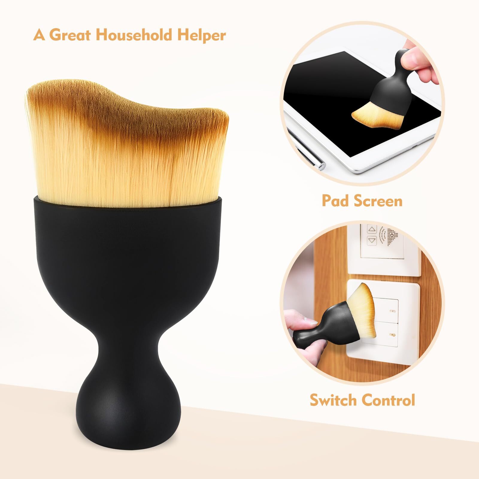 Car Interior Cleaning Brush Car Duster Interior With Ultra Soft Bristles Auto De