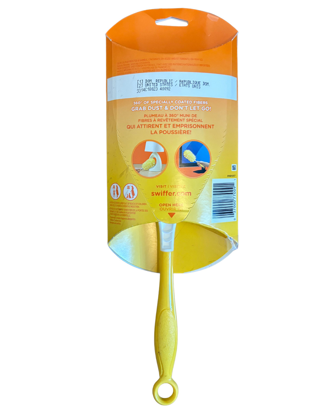 Swiffer HEAVY DUTY PET & More 360° Dusting Kit : 1 Handle 2 Dusters w Febreze