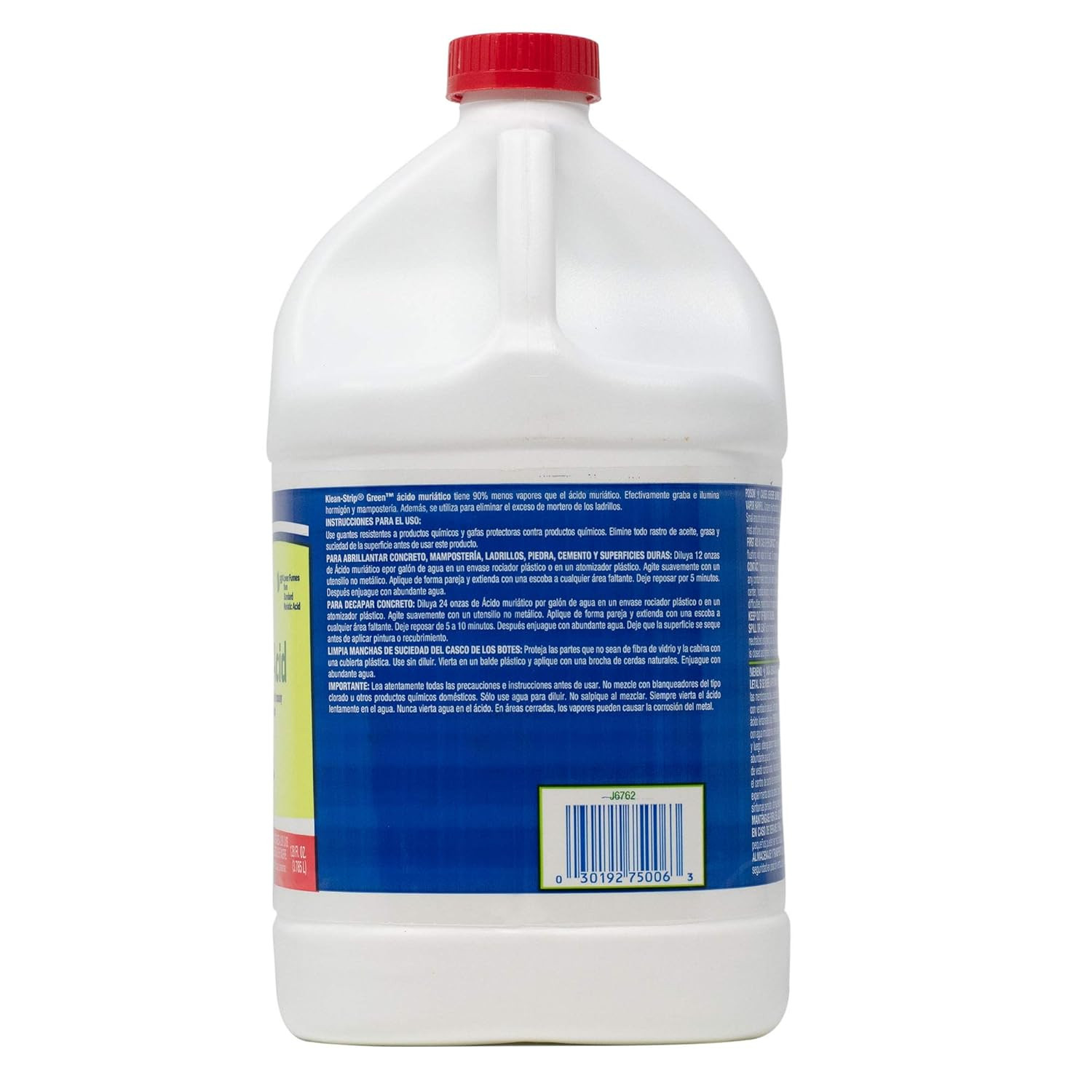 Klean-Strip Green Muriatic Acid 1 Gallon Heavy-Duty Cleaning & Etching Solution