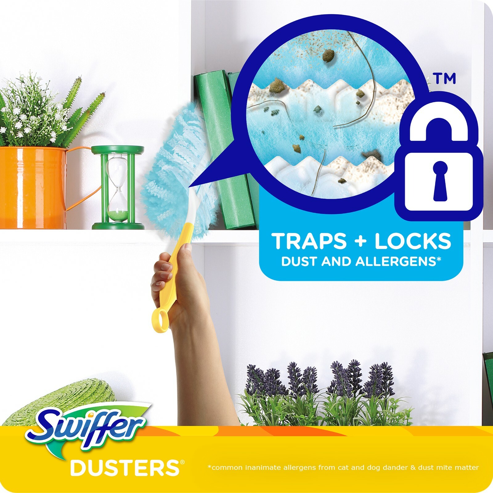 Swiffer Dusters 180 Degree Multi Surface Trap & Lock Dirt Unscented Refills 18ct
