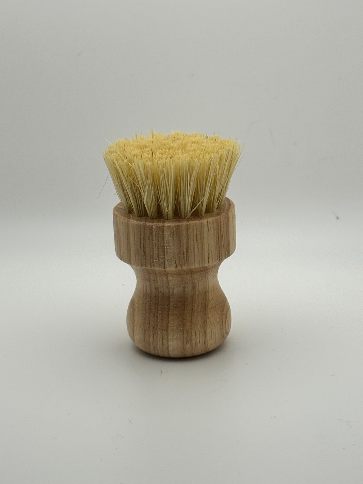 Bamboo Dish Scrub Brush for Kitchen Sink, Natural Wooden Washing Dishwashing