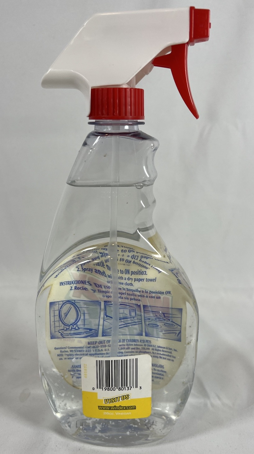 Windex Multi-Surface Cleaner, 26oz With Vinegar No Ammonia~NOS