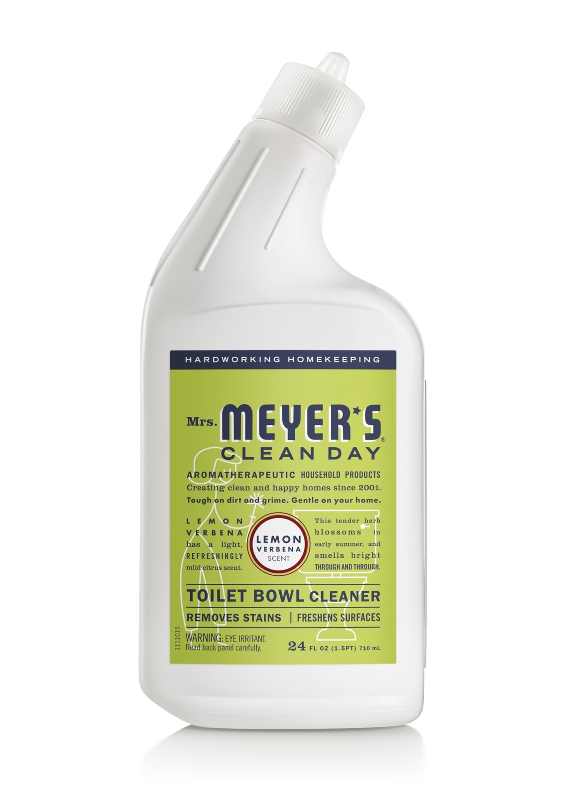 MRS. MEYER’S CLEAN DAY Liquid Toilet Bowl Cleaner, Stain Removing, Lemon Verb…
