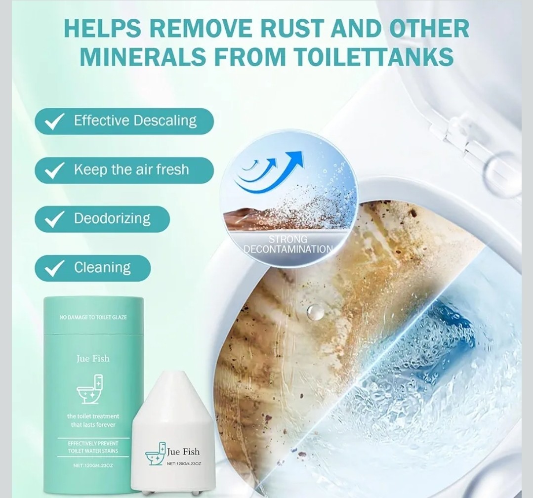 Toilet Cleaner Dirt Removal Long Lasting Freshness Odor Eliminator Automatic