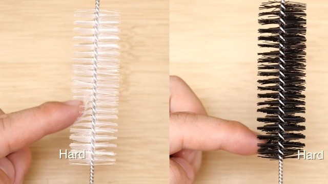 Long Straw Brush Nylon Pipe Tube Cleaner 10 Piece Set 8 Inch Assorted Sizes