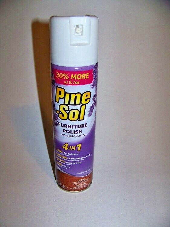 Pine-Sol Furniture Polish 4 in 1 12.7oz Aerosol Can Lavender Clean Scent