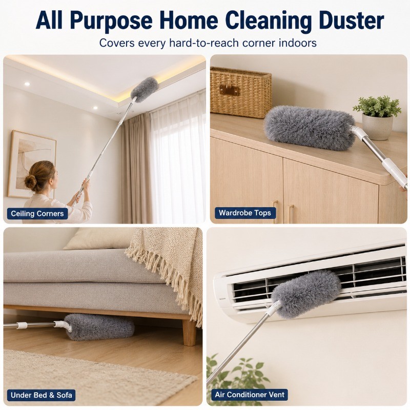 Bendable Cleanable Electrostatic Precipitation Brush