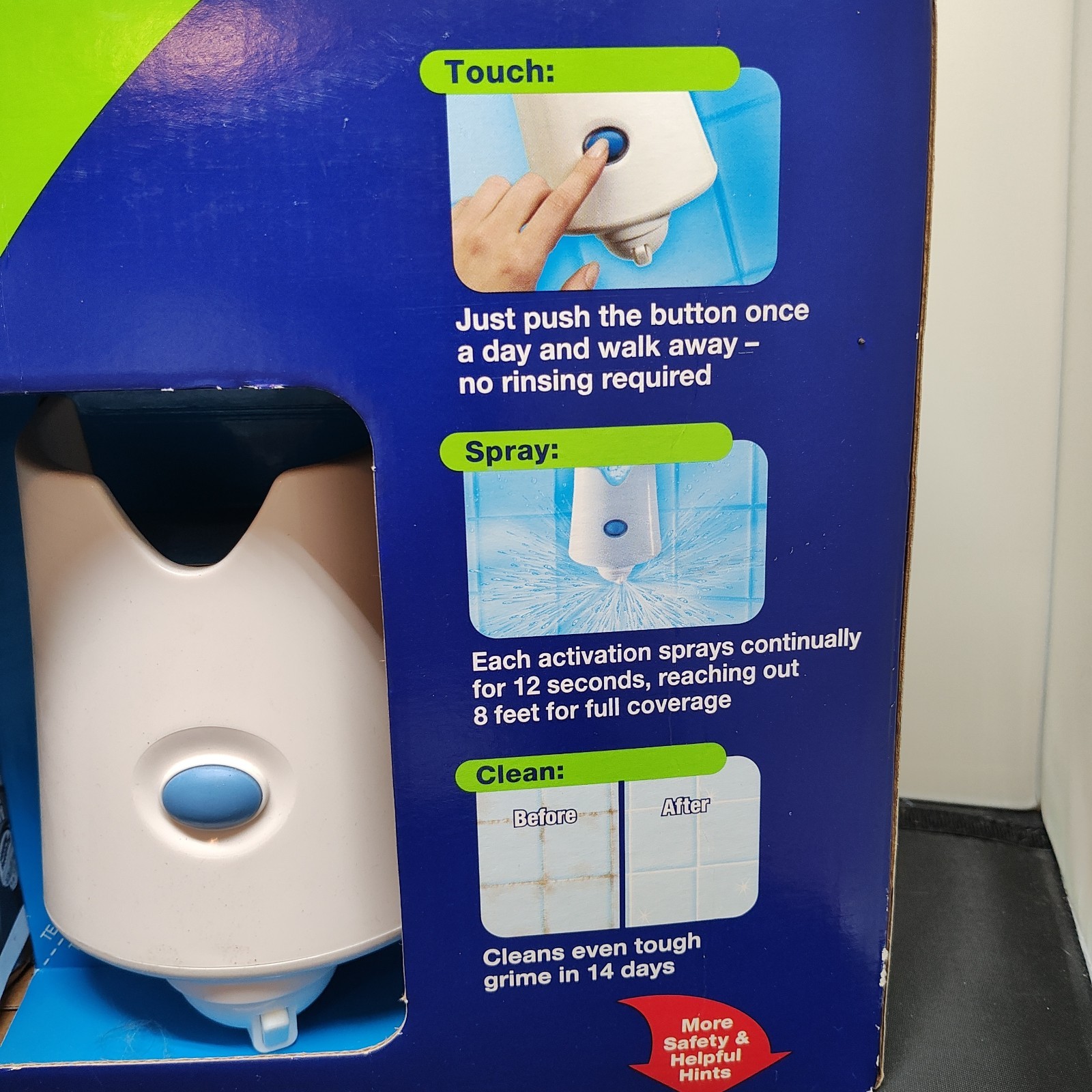 New Unused Scrubbing Bubbles Automatic Shower Cleaner Kit 2 Cleaning Solutions