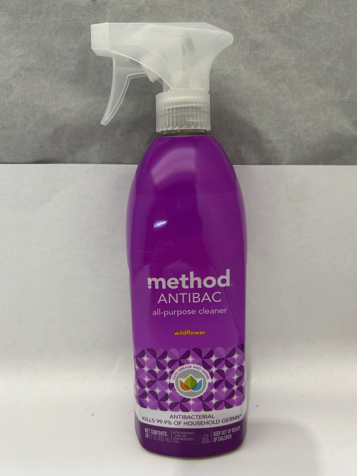(12) Method 01454EA 28 oz. Antibac All-Purpose Cleaner Spray – Wildflower New JD