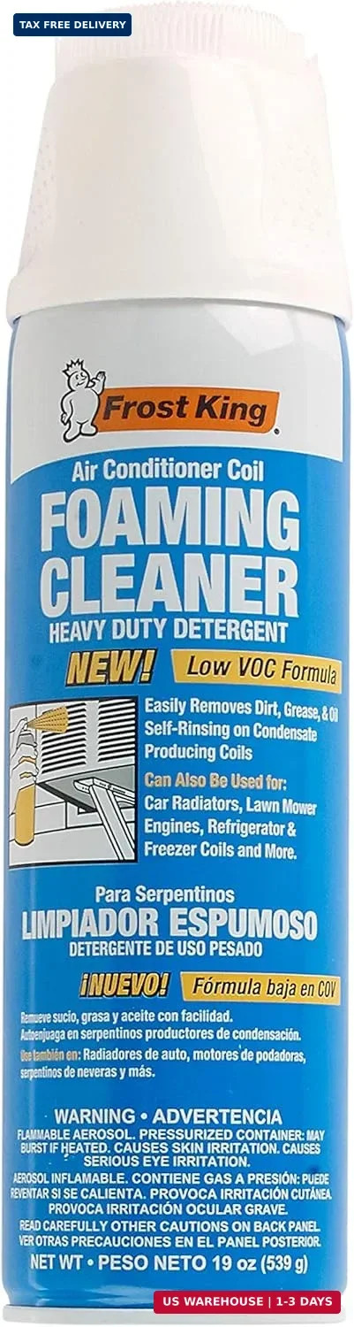 Frost King ACF19 Foam Coil Cleaner, 1.18 Pound (Pack of 1), 19 Ounce
