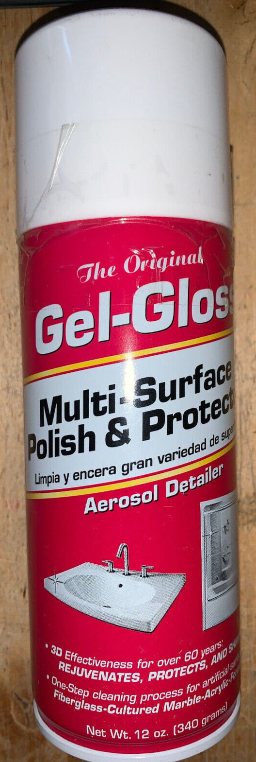 The Original Gel-Gloss Multi-Surface Polish & Protector Aerosol Detailer 12oz