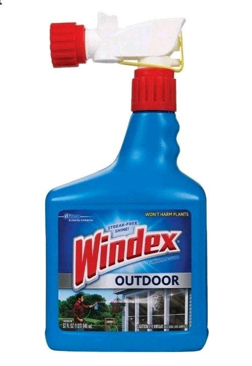 Windex Outdoor Glass and Patio Concentrated Cleaner – 32oz