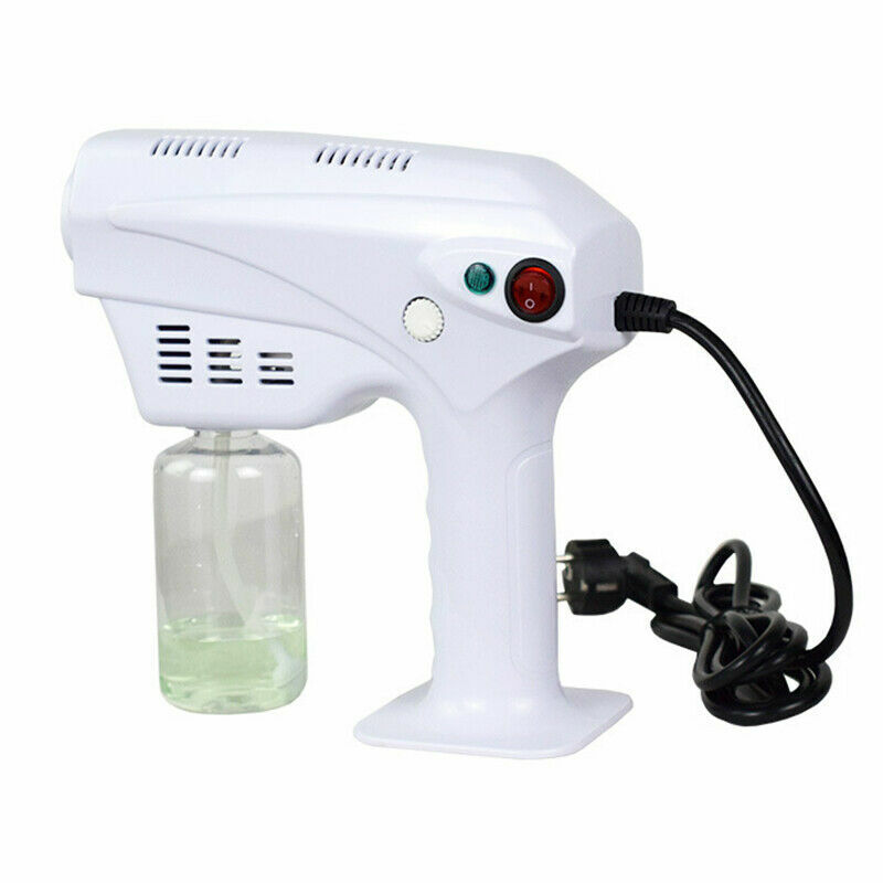 1200W Nano sprayer gun blue light disinfection powered sprayer kill 99% bacteria