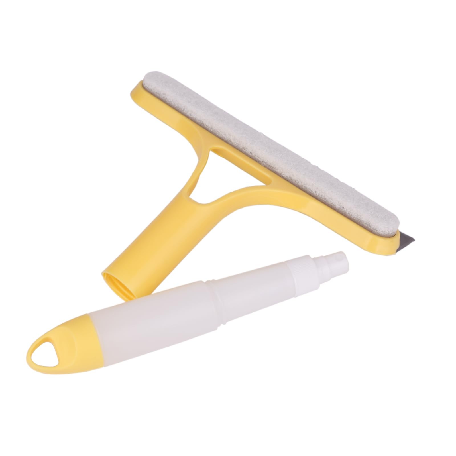 3 Pcs Squeegee for Shower Glass, 3 in 1 Window Scrubber, Spray, Sponge Wipe, …
