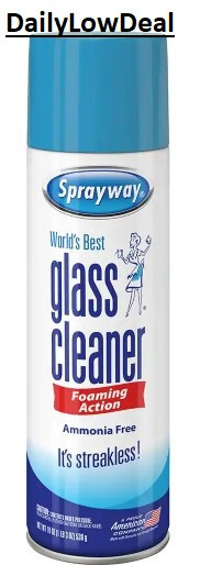 3 Pack Sprayway Glass Cleaner 23 oz Cans FAST Shipping CLEAN SHINE, FRESH SCENT