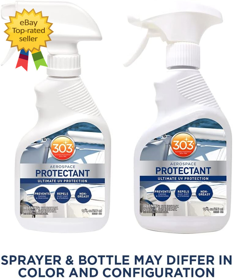 Marine Aerospace Protectant UV Protection Dust Dirt Repellent Matte Finish 10 Oz