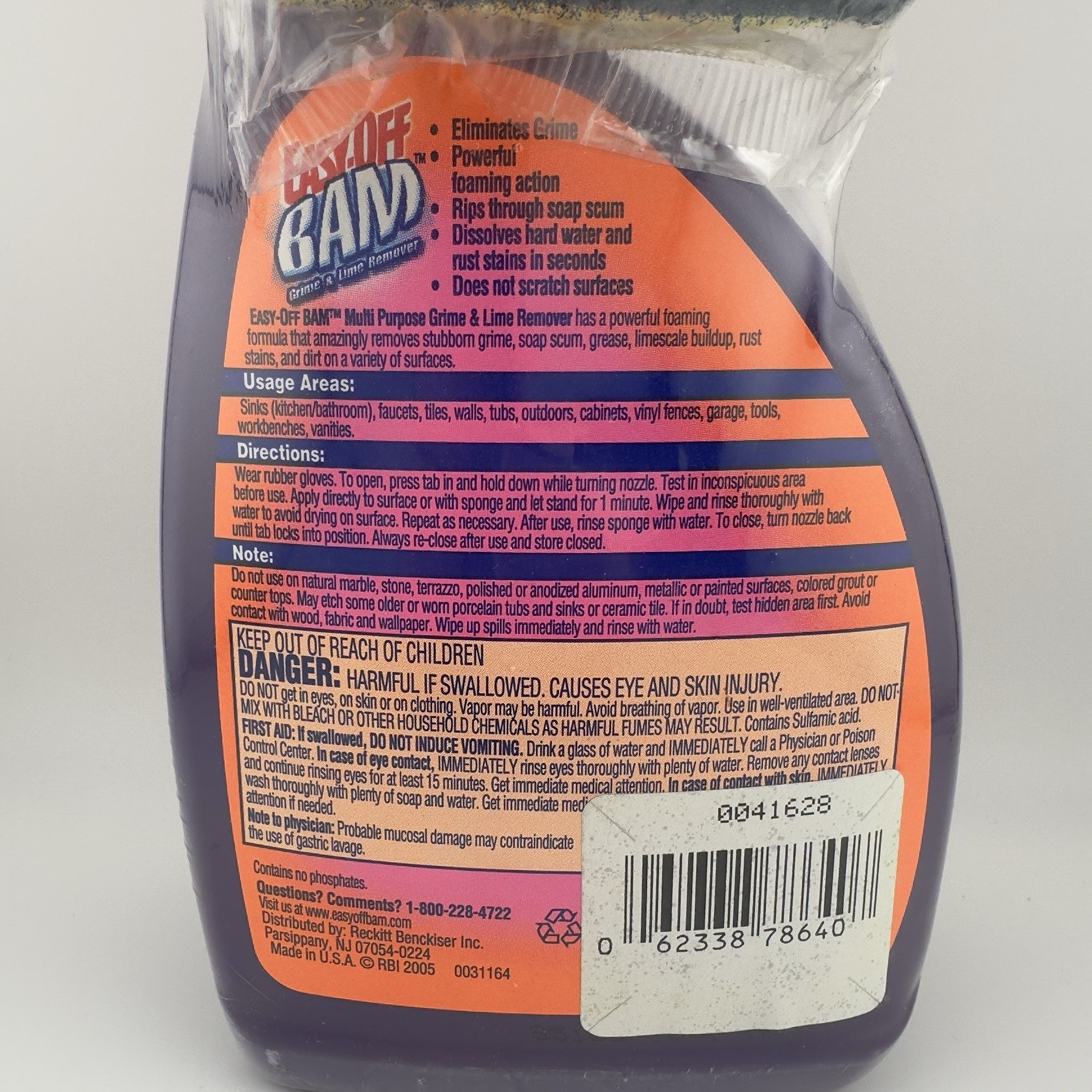 Easy Off BAM Multi Purpose Cleaner Grime and Lime Remover Spray Discontinued
