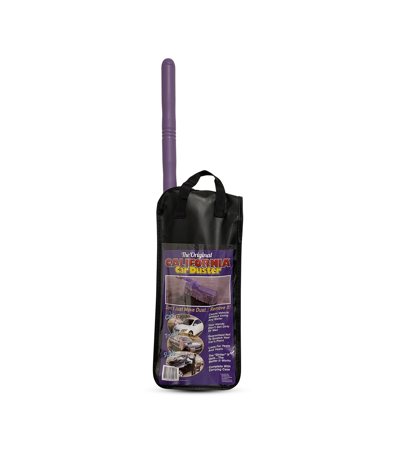 with Plastic Handle and Wax Treated Cotton Mop Removes Au