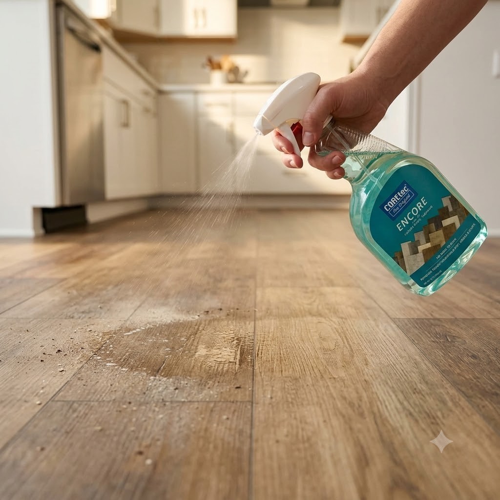 Luxury Vinyl Floor Cleaner Coretec Encore Care 2 Pack Wood Floor Formula