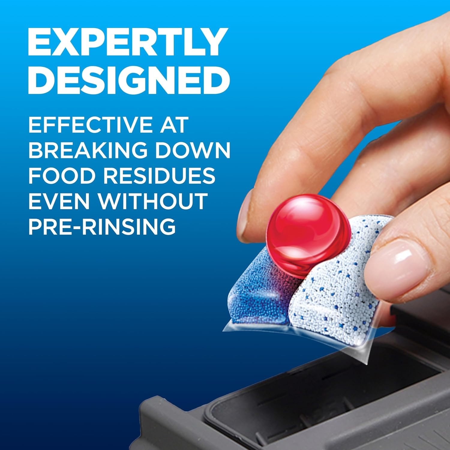 Power Dishwasher Pods, 94 Count – Streak-Free Shine with No Rinse Needed