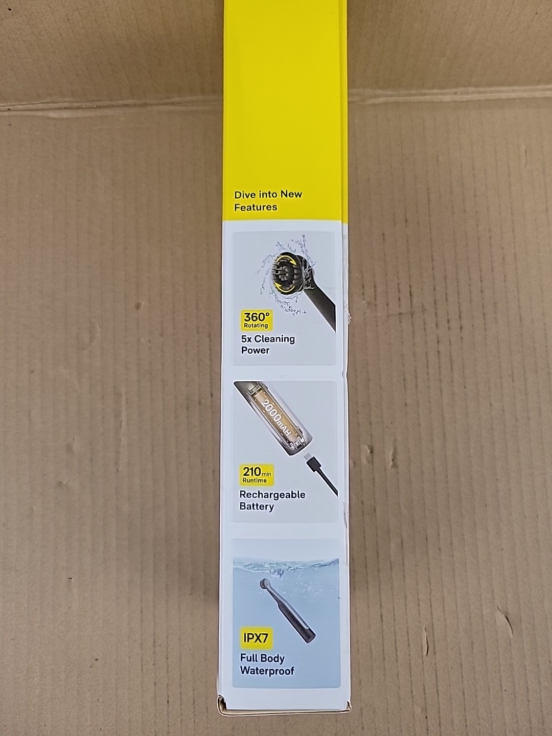 Hoto Wand Cordless Spin Scrubber