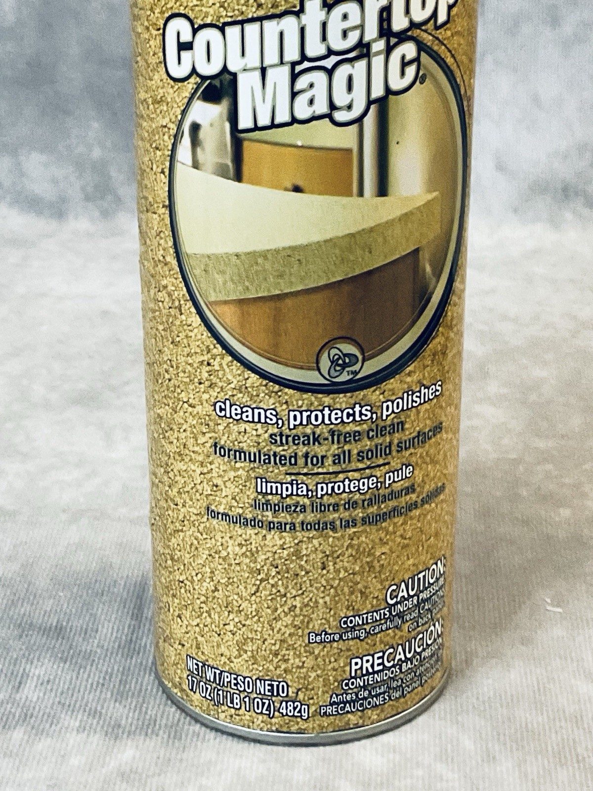MAGIC COUNTERTOP MAGIC STREAK FREE CLEANS PROTECTS POLISHES 17 OZ NOS