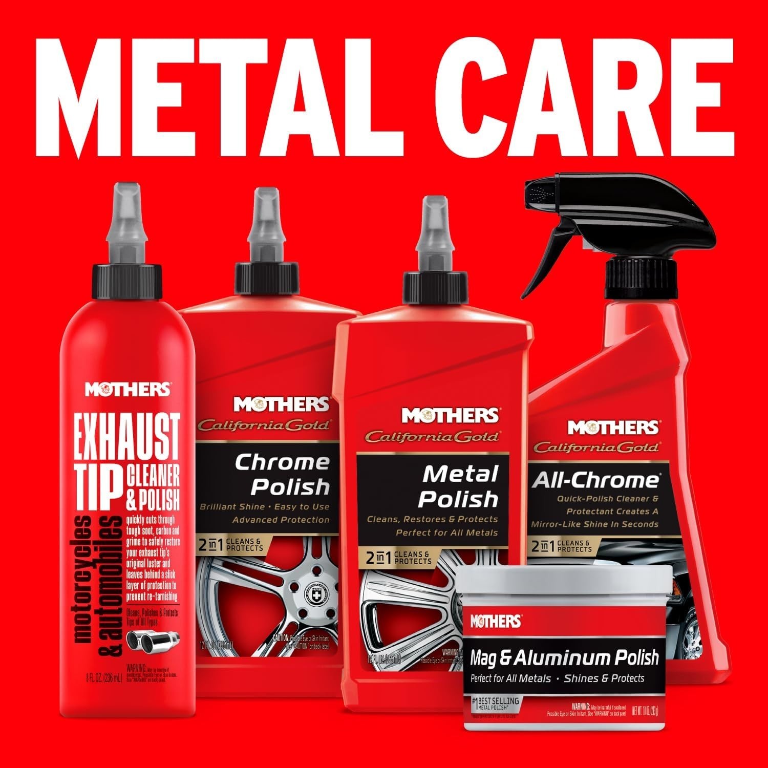 Mag & Aluminum Polish, 10 oz – Easy Application for Brilliant Metal Care